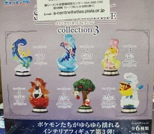 Re-Ment Miniatures PokeMon Swing Vignette Collection 3 Desktop Figure Box Set