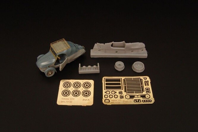 Brengun BRL72130 - 1:72 Velorex (Eduard Kit) - Etching Set - New