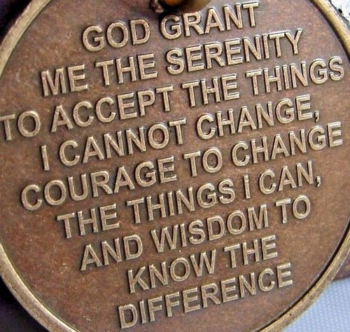 Alcoholics Anonymous AA 17 Year Bronze Keychain Medallion Token Coin Chip Sober - Picture 7 of 11