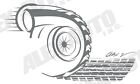 <!--F#f_0-->Custom turbo burnout car auto decal 3x5 size Grey, Lifetime Warranty.<!--F/-->
