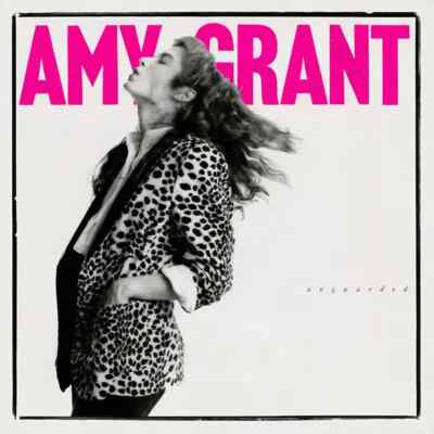 Amy Grant Unguarded INSERT NEAR MINT myrrh Vinyl LP