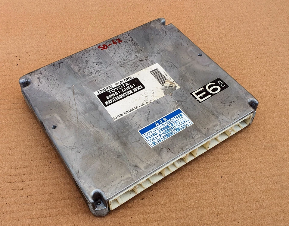 Toyota Sienta NCP81 89661-52E51 Ecu Ecm Oem Jdm Used 8966152E51 212000-2851 - Image 3 of 4