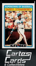 Darryl Strawberry 1987 Topps Kay-Bee Superstars of Baseball #31 New York Mets
