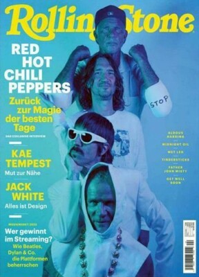 Rolling Stone Magazin Nr. 330 April 2022. Red Hot Chili Peppers. Deutsch