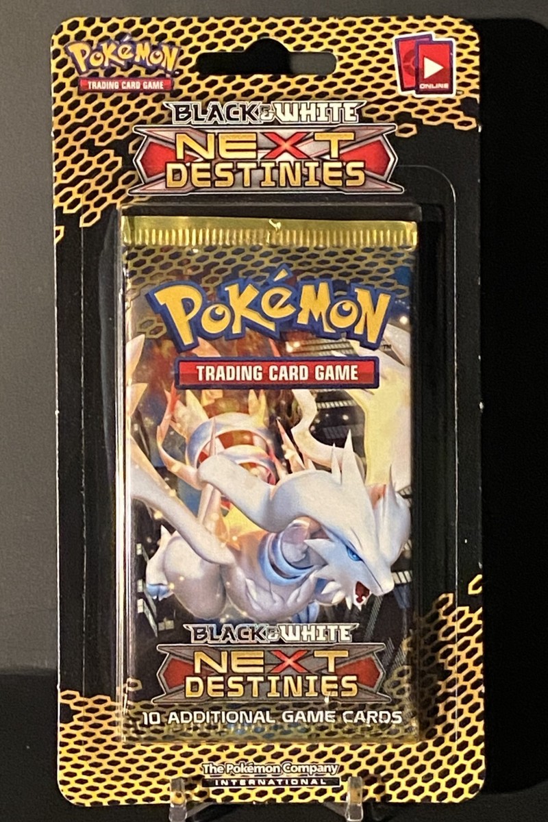 Pokemon Black & White Next Destinies Blister Pack (Reshiram Art) Factory Sealed Pokemon Black & White Next Destinies Blister Pack (Reshiram Art) Factory Sealed