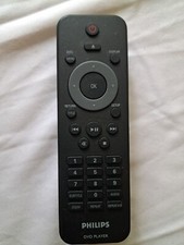 Philips DVP3980K/98 DVD Player Remote Control Rectangular Black