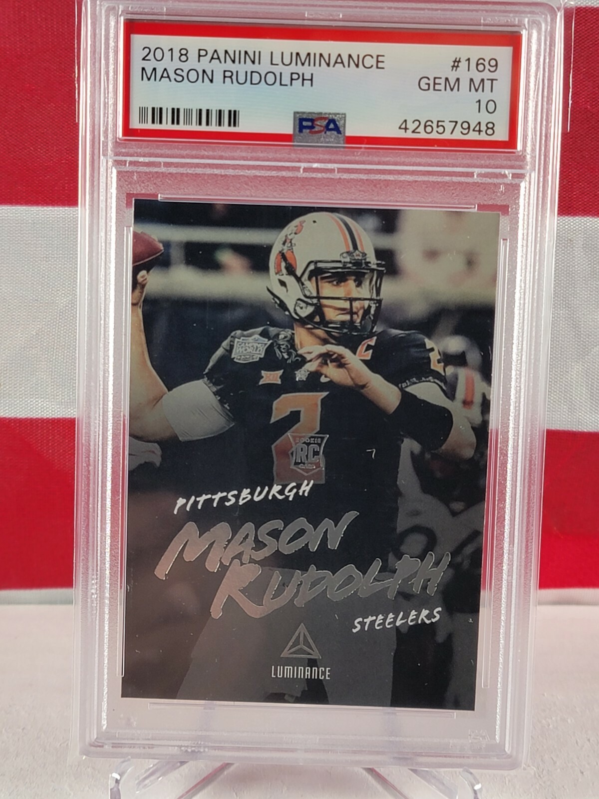 Mason Rudolph Panini Luminance #169 Base