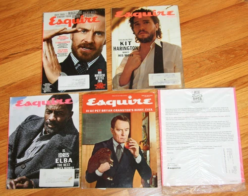 Esquire Magazine 2017 December/January June/July August November Fall + Winter