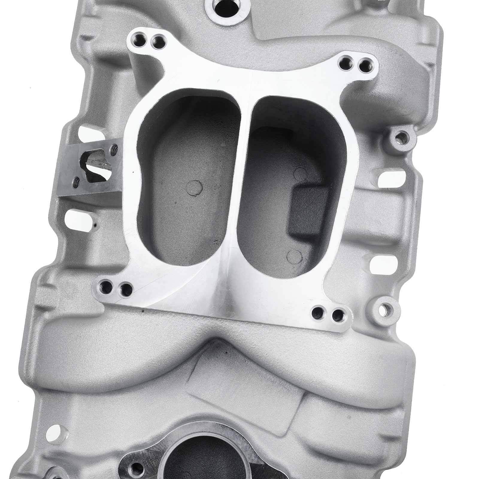 Carbureted Dual Plane Intake Manifold for Chevy 283 305 Small Blocks