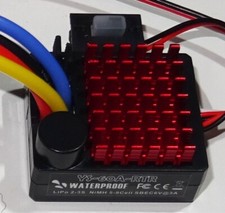 ESC For RC Cars & Trucks 60A Brushed Motor 2S 3S Waterproof Deans UK Sellers