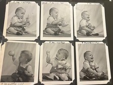Vintage Family Photo Album 1930s Lots of Adorable Baby Photos