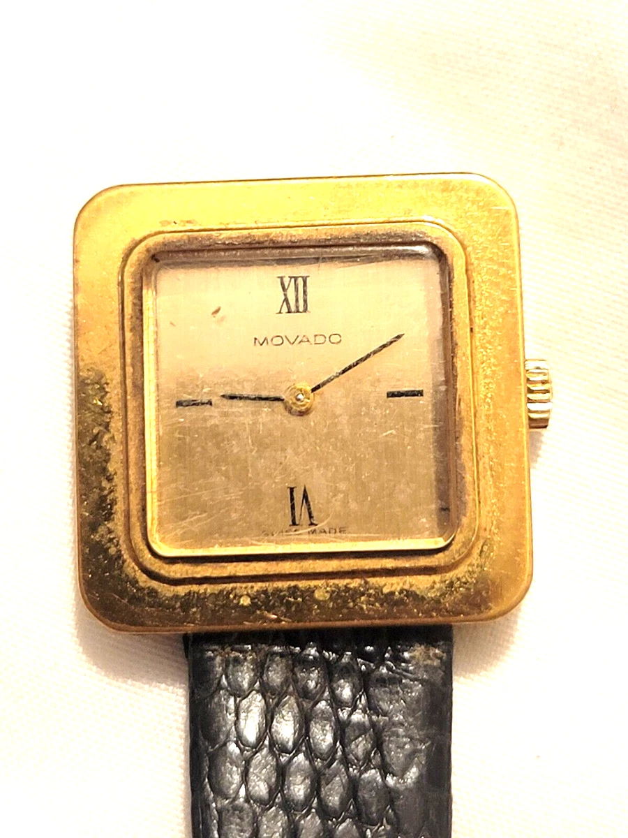 VINTAGE MOVADO WATCH FOR REPAIR ZENITH MOVEMENTS 17 JEWEL eBay