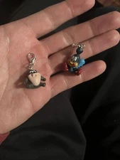 Warner Brothers Looney Tunes Baby Road Runner and Tazmanian Devil Micro Charms 2