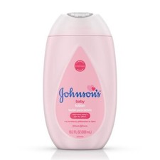 Johnsons Moisturizing Pink Baby Lotion with Coconut Oil, 10.2 oz, Pack of 6 