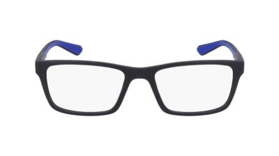 NEW DRAGON DR 5012 002 Matte Black & Blue Eyeglasses 54/18  display picture 2