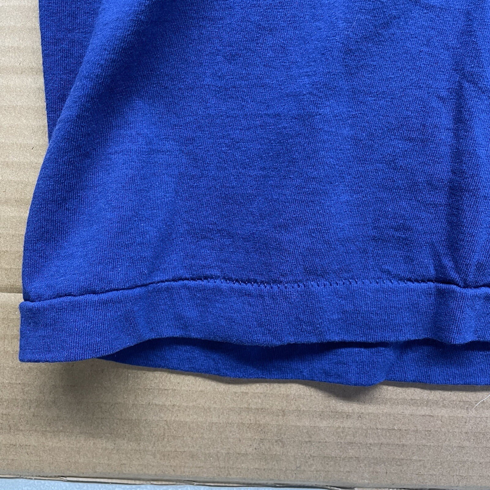 Rare Vintage BVD Blue Pocket T-Shirt - Men's Medium, Made in USA, Single Stitch image 2