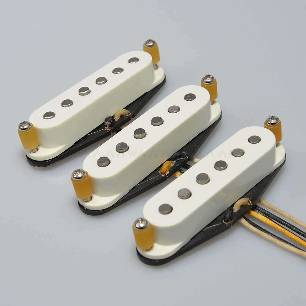 新品未使用Surfari 1954 PUセット アルニコIII 3個組　ホワイト Alnico 3 SSS Vintage 1954 Single Coil for ST Guitar Surfari