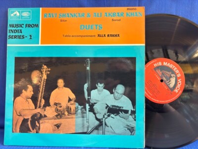 RAVI SHANKAR DUETS AKBAR KHAN ALP 2304. ORIGINAL UK NEAR MINT!!