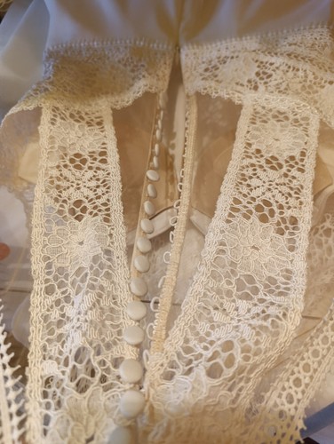 Abito da Sposa Bianco Macramè - Taglia 42 - Foto 13 di 13