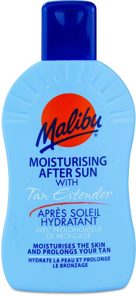 Malibu After Sun with Tan Extender Lotion 200ml X 1