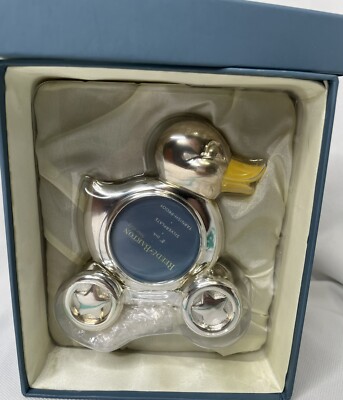 Reed And Barton Silver plate Toy Duck Photo Frame
