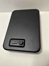 Amazon Basics Portable Security Case Lock Box Safe Combination