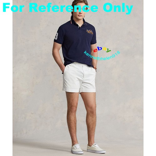 CAMISA POLO POLO RALPH LAUREN PERSONALIZADA SLIM FIT TRIPLE PONY MALLA PARA HOMBRE TALLA MEDIANA - Imagen 6 de 13