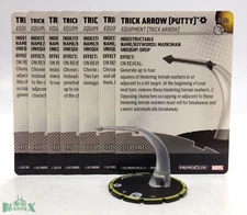 Heroclix Marvel Studios Next Phase set Trick Arrow #015 object w/cards (7)!