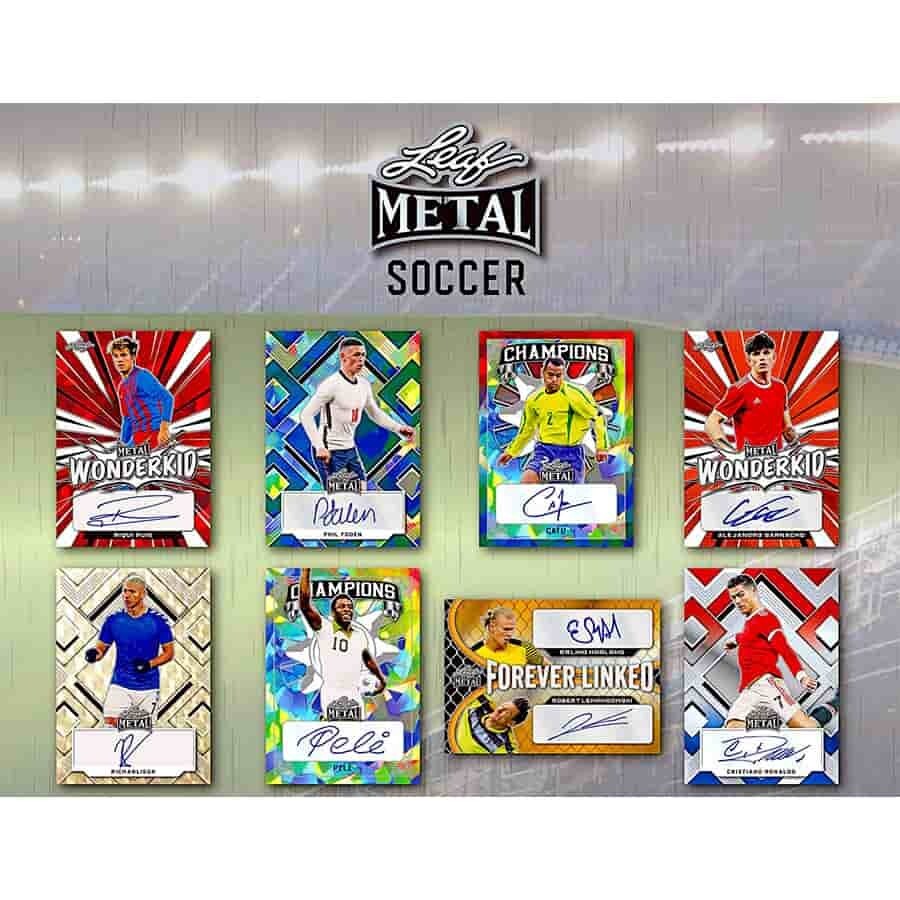 2022 Leaf Metal Soccer Hobby BOX FACTORY SEALED 22LESM | eBay
