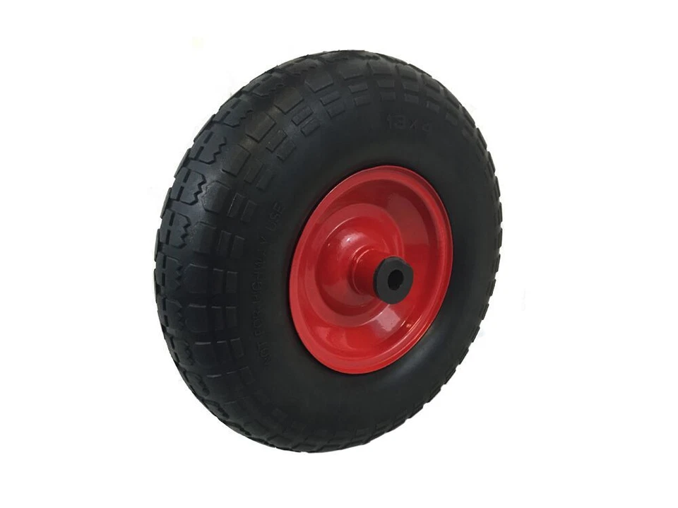 KETO PLASTICS 12" Puncture Proof 4.00 - 6 METAL Sack Truck Trolley Wheel Barrow 20 mm BORE
