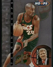 1997-98 Hoops #23 Gary Payton Talkin' Hoops