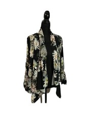 Floral open blazer size S/M New without tags, excellent condition