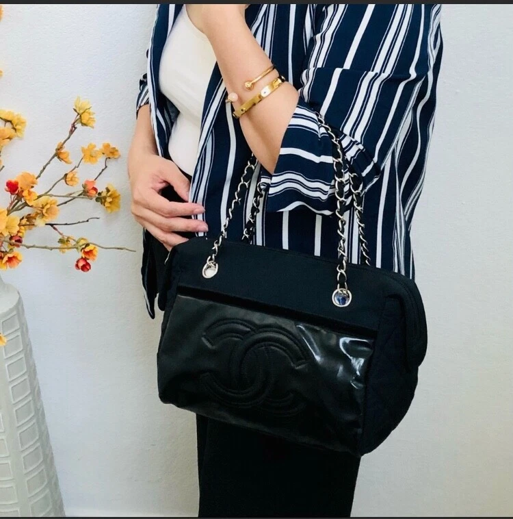 Chanel CC Cambon 2009 con arware de plata raro Foto 3 de 4