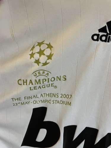limitierte Auflage AC Mailand 2006/2007 Champions League Finale Auswärts offizielles Trikot - Bild 4 von 12