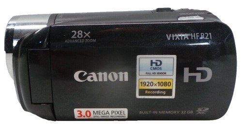 Canon VIXIA HF R30 High Definition Camcorder (Black) w/ 8GB