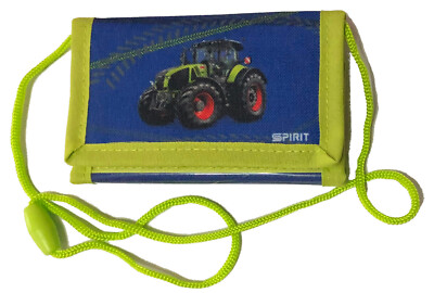 Traktor Brustbeutel Geldbörse Geldbeutel Kinder Portemonnaie Bulldog Trecker