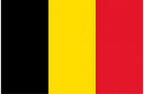 BANDIERA DEL BELGIO IN POLIESTERE 30X45 CM ACCESSORI BARCA NAUTICA - Foto 1 di 1