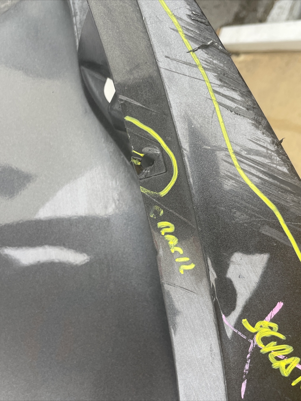 2019 McLaren 570S Front Bumper Cover Lower Trim Panel 13A3784CP Used OEM