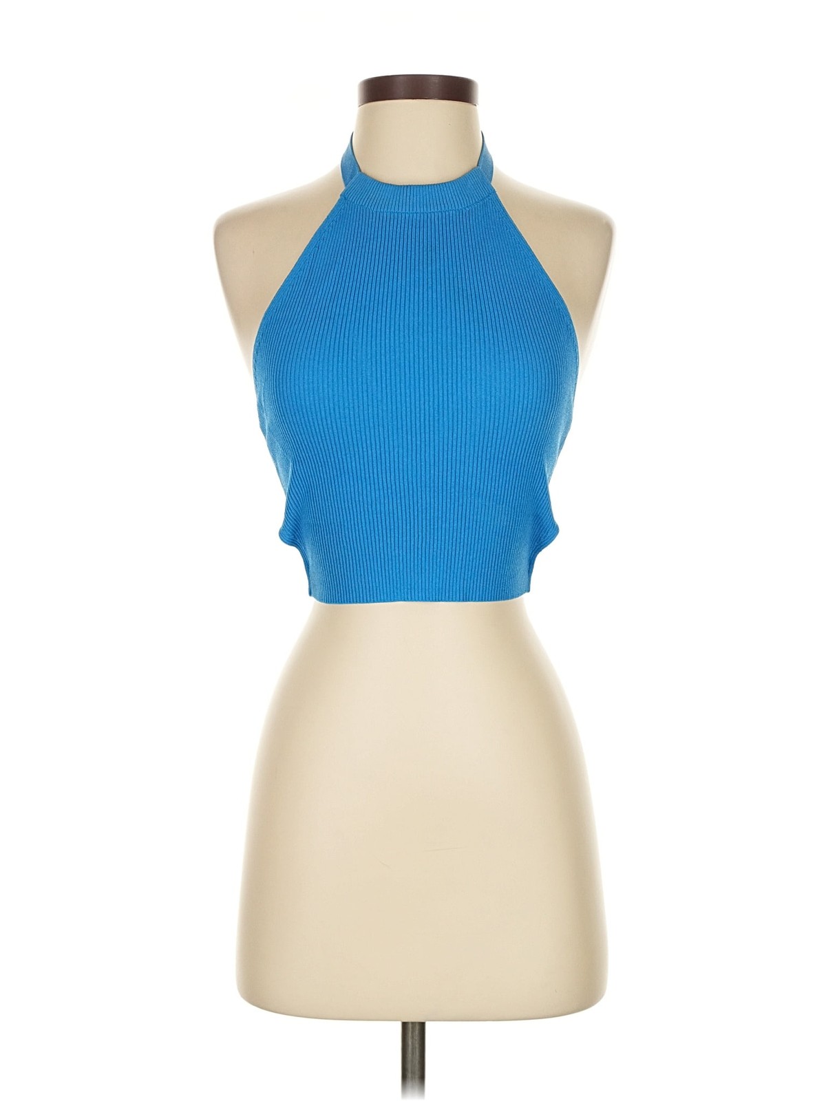Zara Women Blue Tank Top S