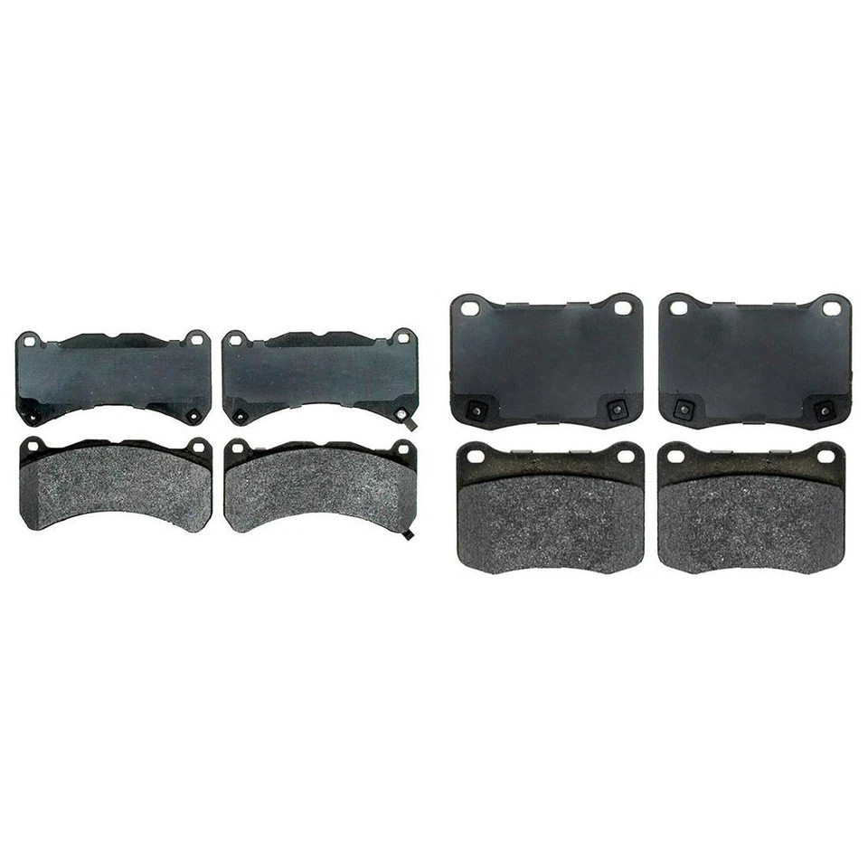 Pastillas de freno metálicas Element3 para Lexus IS F 2014 2013 2012-2008 delanteras y traseras Foto 4 de 4