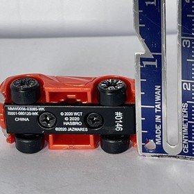 2020 WCT Micro Machines Holiday Hasbro Red Car No 0146 Jazwares