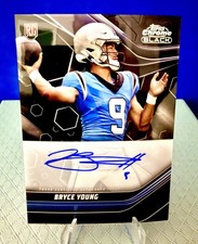 BRYCE YOUNG 2023 Topps Chrome Black Composite Rookie RC Autograph Auto #TCBA-BY