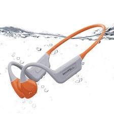 Swimming Headphones, Bone Conduction Sports Headphones, IP68 Waterproof with ...