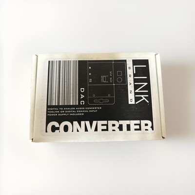 MSTR BRAND DAC - Digital to Analog Audio Converter | Power Supply Included