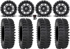 Fuel Lethal Black 15 Wheels 32 Xt400 Tires Can-am Maverick X3 Fuel Lethal Black 15 Wheels 32 Xt400 Tires Can-am Maverick X3