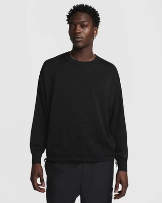 NIKE TECH PACK SWEATSHIRT HERREN UK L ''OVERSIZED FIT'' - FN2612 010
