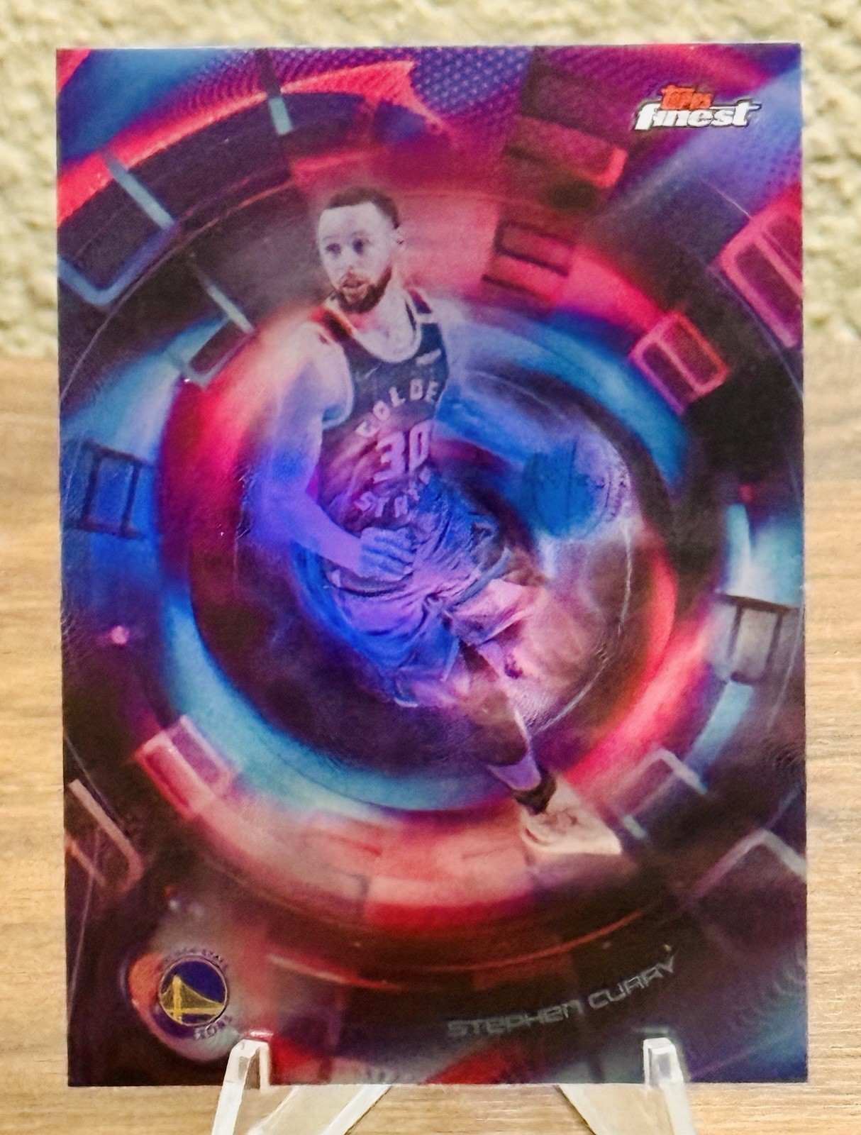 2025-26 Topps Finest Basketball PULSE CASE HIT SSP Steph Curry Warriors