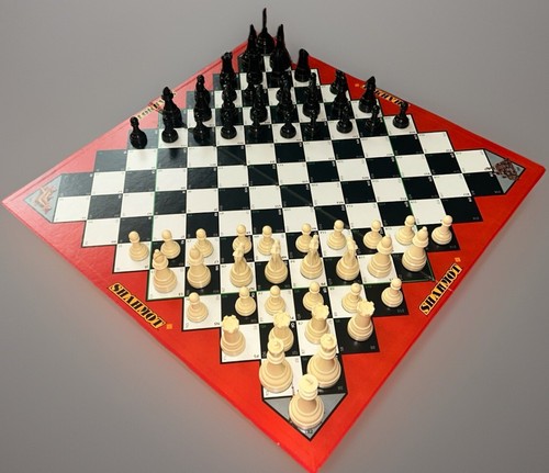 Vintage 1993 Rare Shahmot Enhanced Chess Standard Edition H2F 100% Complete - Picture 3 of 17