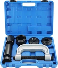 Heavy Duty 4 in 1 Ball Joint Press & U Joint Removal Tool Kit with 4x4 Adapters