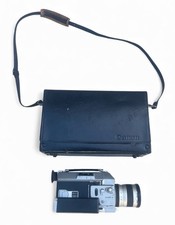 Canon Auto Zoom 814 Electronic Super 8 Camera W/Hard Case Untested read